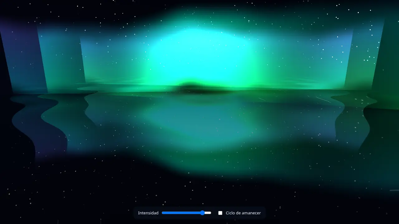 Northern lights over a lake — Beam 1.0 (free)