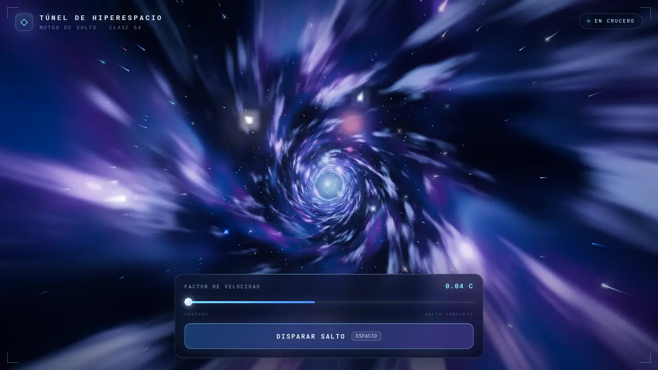 Hyperspace tunnel — DeepSeek V4.1 Flash