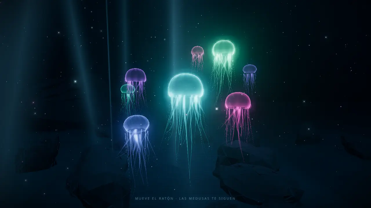 Bioluminescent jellyfish — DeepSeek V4.1 Flash