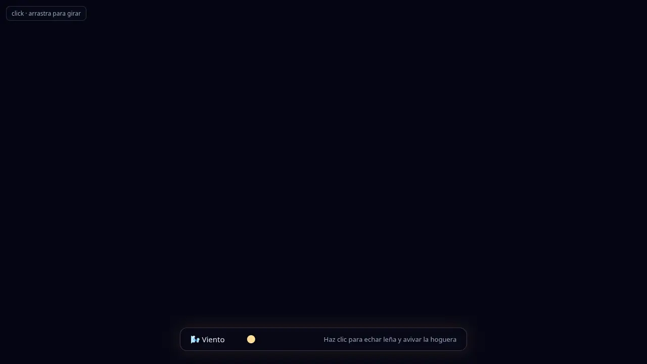 Campfire with fire and smoke — Laguna S 2.1 (free)