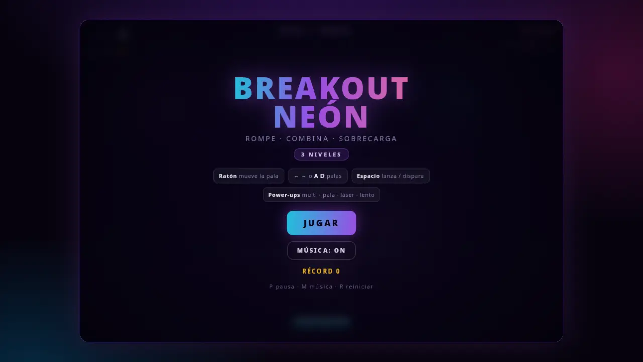 Breakout with effects — MiniMax M3.1 Flash (free)