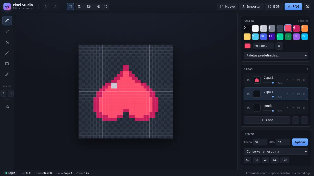 Pixel art editor — MiniMax M3.1 Flash (free)