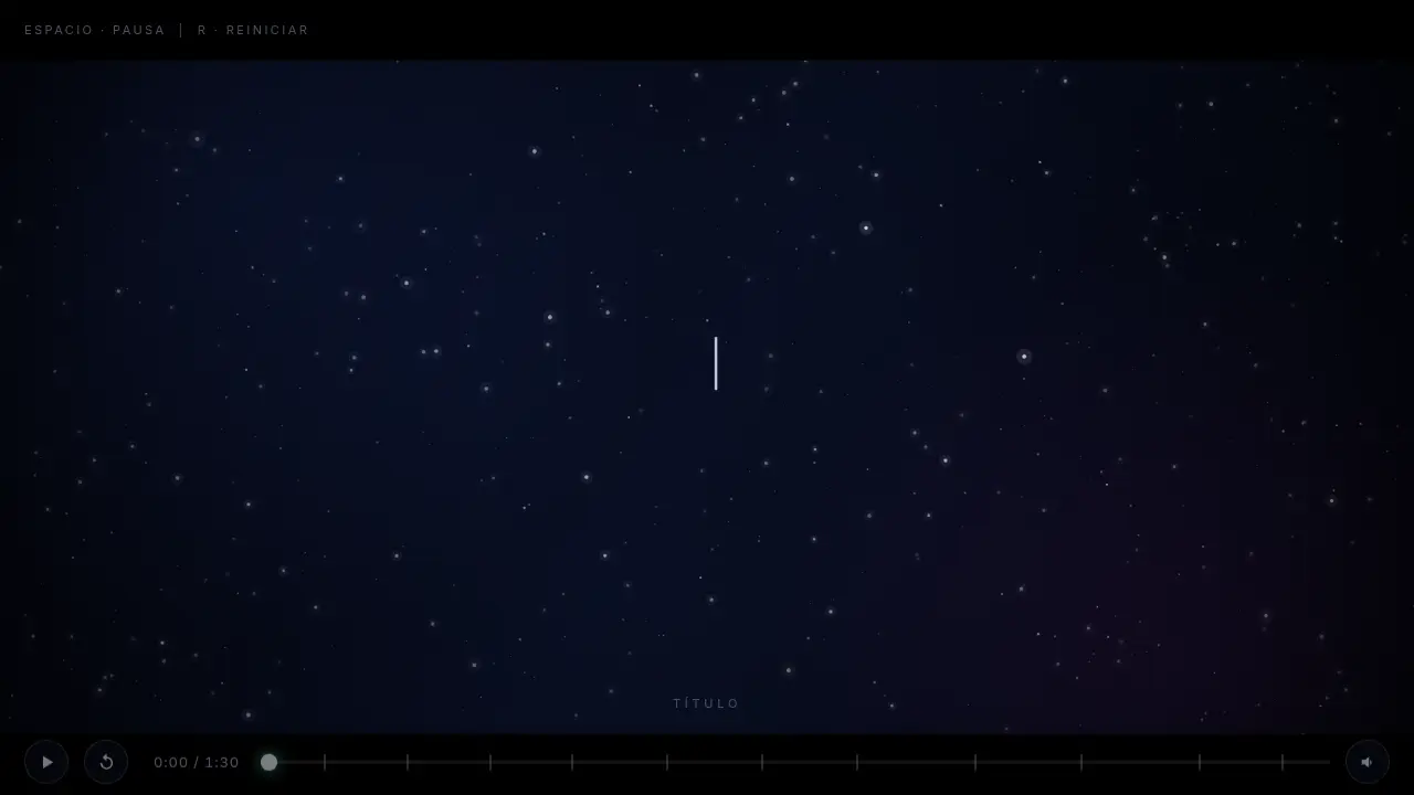 Animated video: Are we alone? (90 s) — MiniMax M3.1 Flash (free)