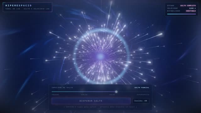 Hyperspace tunnel — MiniMax M3.1 Flash (free)